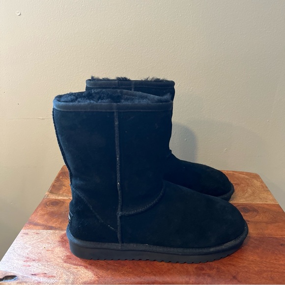 Koolaburra Buy Ugg Size 6 Women’s Black Calf Boots Winter - Picture 1 of 9
